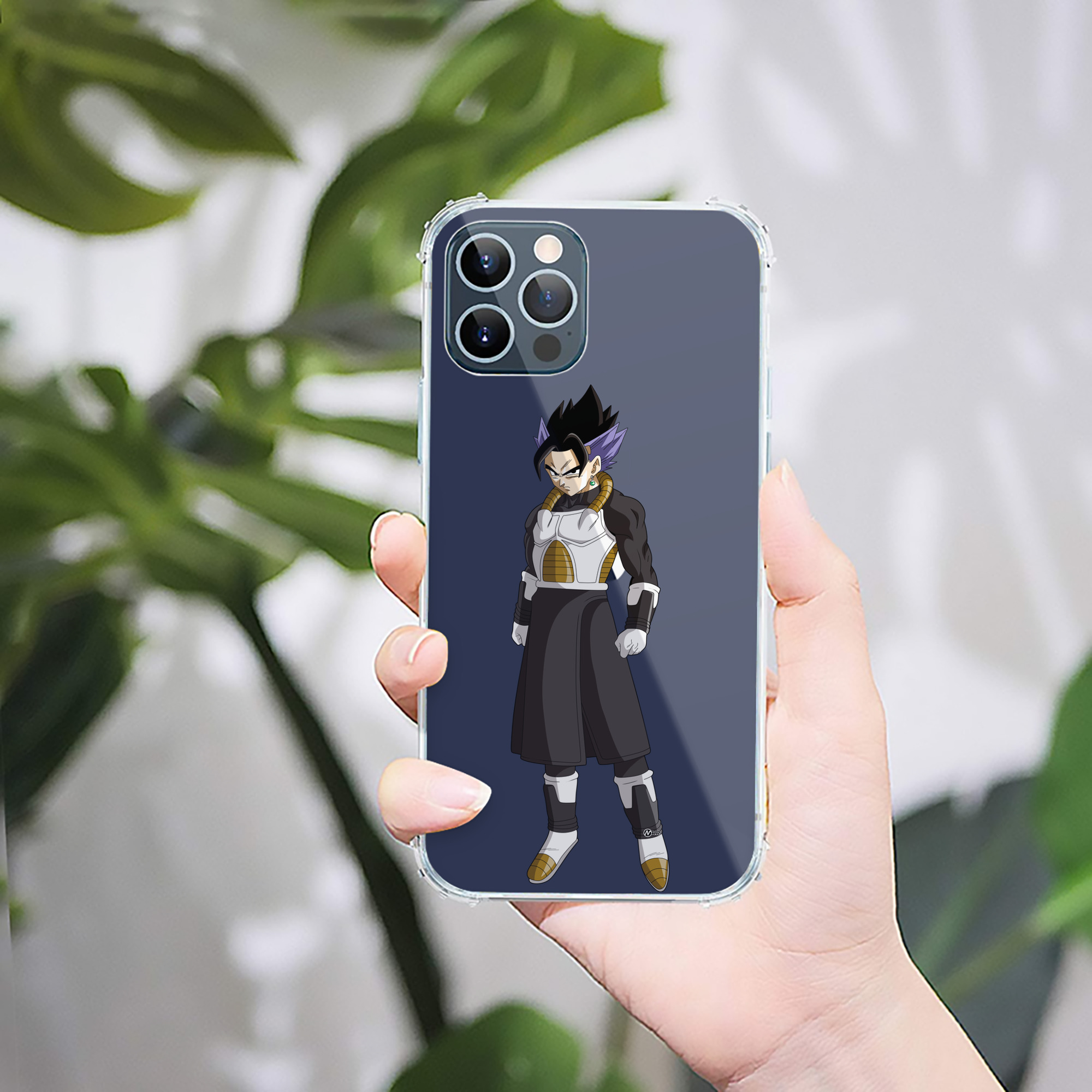 （画像用） ドラゴンボール ベジット DRAGON BALL Vegetto 【iPhone 12シリーズ対応】透明スマホケース（クリアソフトケース）